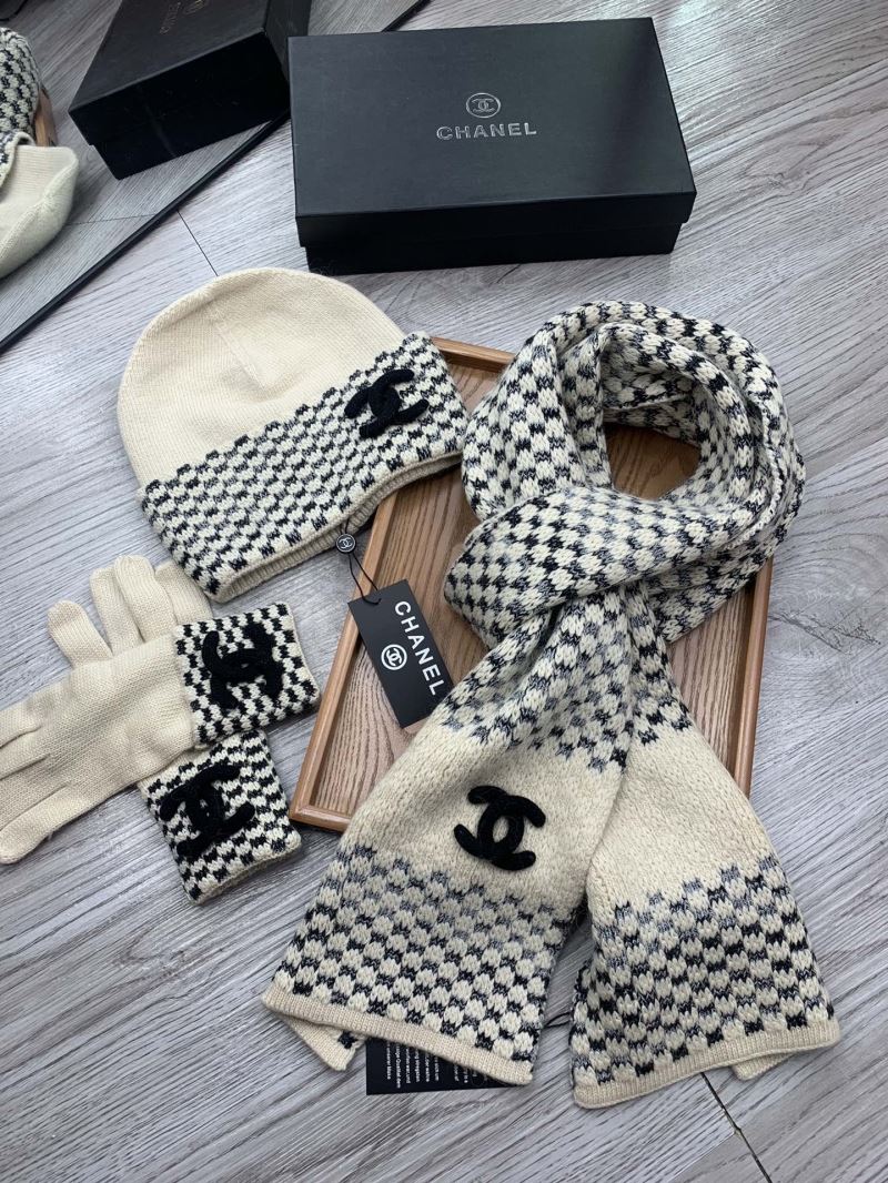 Chanel Caps Scarfs